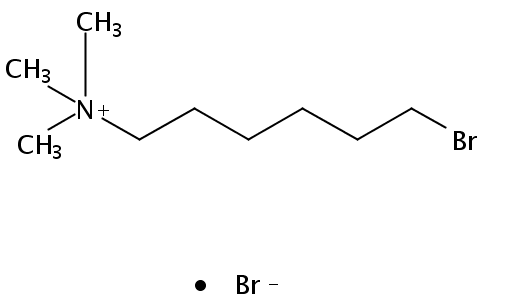 1-溴-6-(三甲基铵)己基溴化物