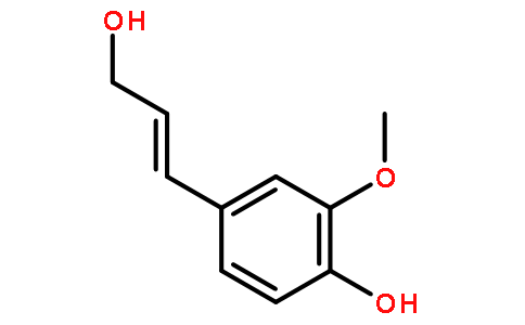 松柏醇; 反式-3-(4-羟基-3-甲氧基苯基)-2-丙烯-1-醇对照品(标准品) | 32811-40-8