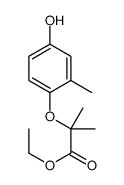 Propanoic acid, 2-(4-hydroxy-2-Methylphenoxy)-2-Methyl-, ethyl ester
