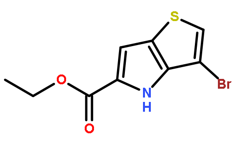 3-溴-4H-噻吩并[3,2-b]吡咯-5-羧酸乙酯