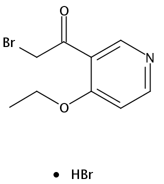 1-(4-ethoxy-pyridin-3-yl)-2-bromo-ethanone, hydrobromide