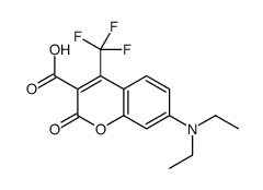 7-(diethylamino)-2-oxo-4-(trifluoromethyl)chromene-3-carboxylic acid