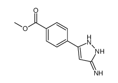 4-(5-氨基-1H-吡唑-3-基)苯甲酸甲酯