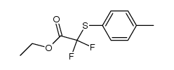 ethyl 2,2-difluoro-2-[(4-methylphenyl)thio]acetate