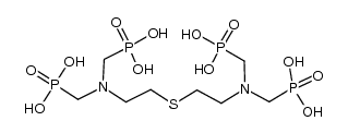 di[ethyl-2-iminobis(methylenephosphonic acid)]sulfide