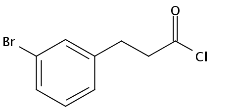3-(3-bromophenyl)propanoyl chloride