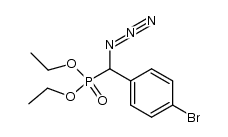 diethyl (azido(4-bromophenyl)methyl)phosphonate