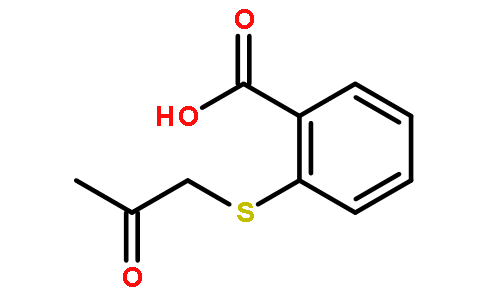 2-(2-氧代丙基硫代)苯甲酸