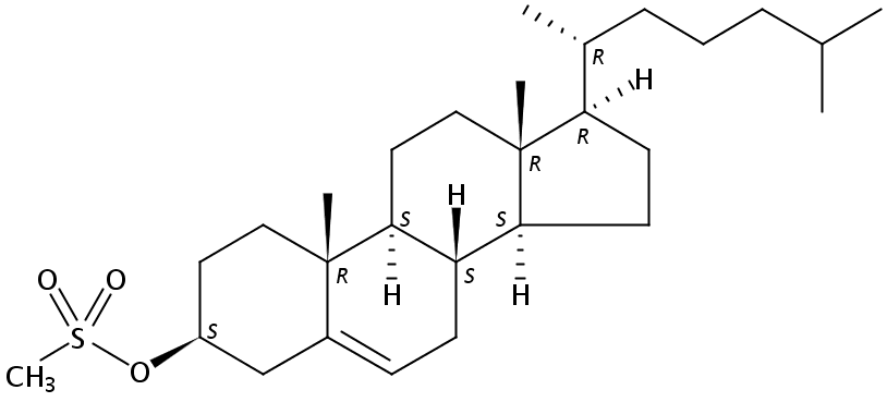 [(3S,8S,9S,10R,13R,14S,17R)-10,13-dimethyl-17-[(2R)-6-methylheptan-2-yl]-2,3,4,7,8,9,11,12,14,15,16,17-dodecahydro-1H-cyclopenta[a]phenanthren-3-yl] methanesulfonate