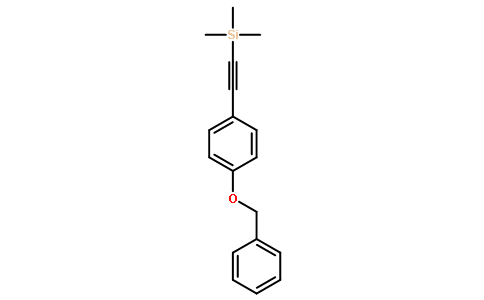 ((4-(苄氧基)苯基)乙炔)三甲基硅烷