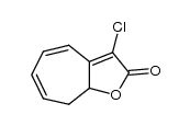 3-chloro-8,8a-dihydro-2H-cyclohepta[b]furan-2-one