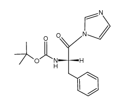 (2S)-2-[N-(tert-butoxycarbonyl)amino]-1-imidazol-1-yl-3-phenylpropan-1-one