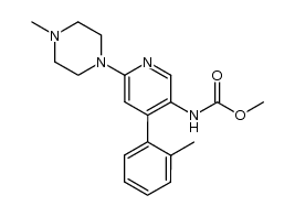 (6-(4-甲基哌嗪-1-基)-4-(邻甲苯)吡啶-3-基)氨基甲酸甲酯