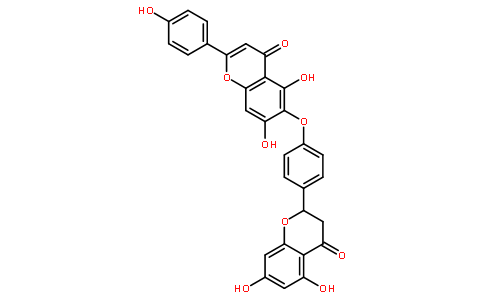 2,3-二氢扁柏双黄酮
