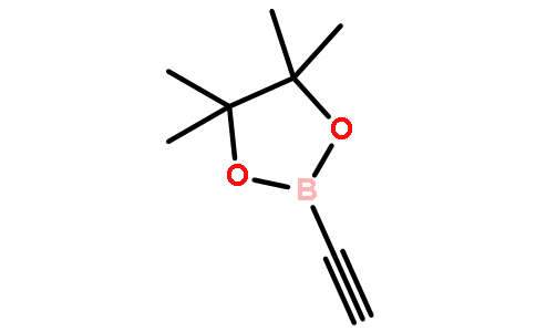 乙炔基硼酸频那醇酯; 2-乙炔基-4,4,5,5-四甲基-1,3,2-二氧环戊硼烷