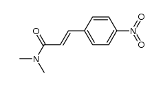 (2E)-N,N-dimethyl-3-(4-nitrophenyl)prop-2-enamide