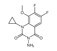 3-氨基-1-环丙基-6,7-二氟-8-甲氧基-2,4(1h,3h)-喹唑啉二酮