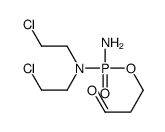 3-[amino-[bis(2-chloroethyl)amino]phosphoryl]oxypropanal
