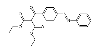 4-Benzolazo-benzoyl-malonsaeurediethylester