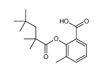 3-methyl-2-(2,2,4,4-tetramethylpentanoyloxy)benzoic acid