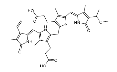18-devinyl-18-(1-methoxyethyl)bilirubin