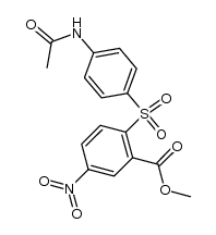 4-Acetamidophenyl-2-carboxymethoxy-4-nitrophenylsulfon