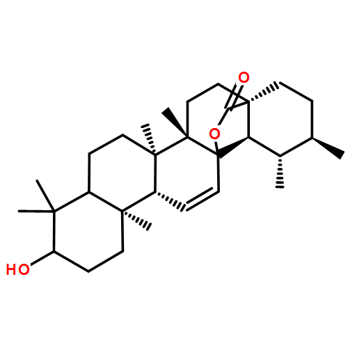 3-羟基-11-乌苏烯-28,13-内酯对照品(标准品) | 35959-05-8