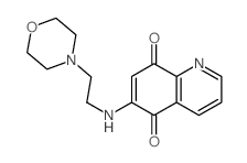 6-(2-吗啉-4-基乙基氨基)喹啉-5,8-二酮