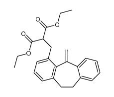 Diethyl [10,11-dihydro-5-methylen-5H-dibenzo[a,d]cyclohepten-4] methylenmalonat
