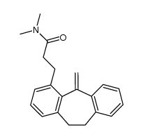 N,N-Dimethyl-3'-[10,11-dihydro-5-methylen-5H-dibenzo[a,d]cyclohepten-4]-propionamid