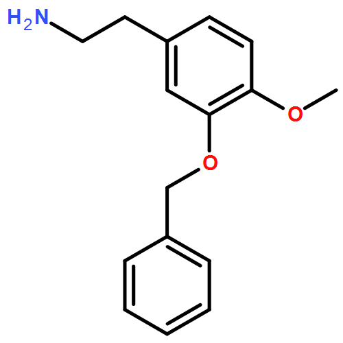 2-(3-(苄氧基)-4-甲氧基苯基)乙胺 1552960