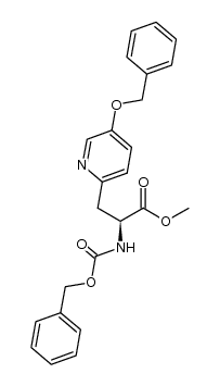 (S)-methyl 2-(((benzyloxy)carbonyl)amino)-3-(5-(benzyloxy)pyridin-2-yl)propanoate