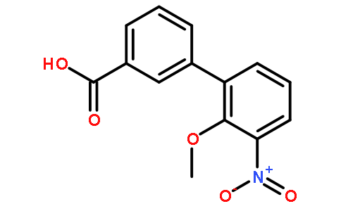 2’-甲氧基-3’-硝基-聯(lián)苯-3-羧酸