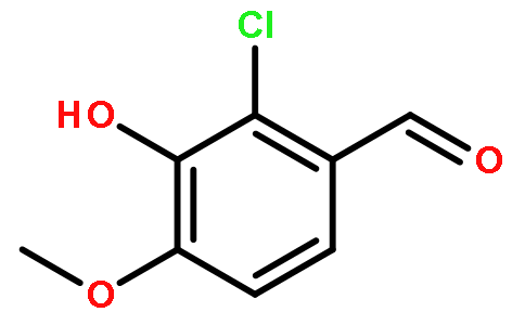 2-氯-3-羟基-4-甲氧基苯甲醛