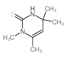 3,4,6,6-tetramethyl-1H-pyrimidine-2-thione