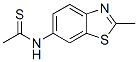 N-(2-甲基-6-苯并噻唑基)硫代-乙酰胺