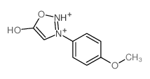 3-(4-methoxyphenyl)oxadiazol-3-ium-5-olate