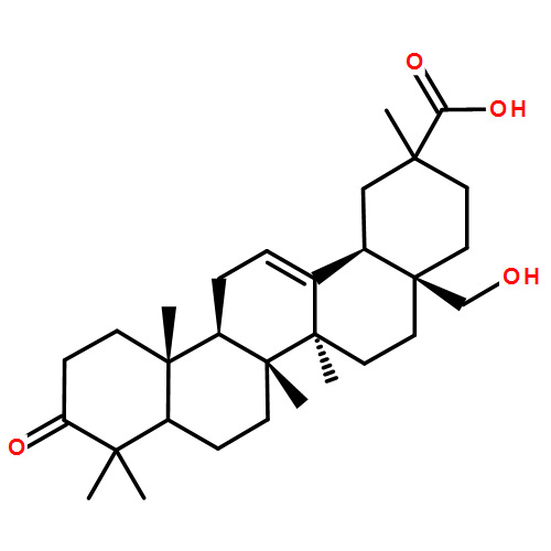 28-羟基-3-氧代齐墩果-12-烯-29-酸对照品(标准品) | 381691-22-1