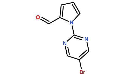 1(5-溴嘧啶-2-基-1h-吡咯-2-甲醛