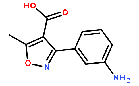 3-(3-Aminophenyl)-5-methyl-1,2-oxazole-4-carboxylic acid