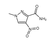 1-甲基-4-硝基-1H-吡唑-3-甲酰胺