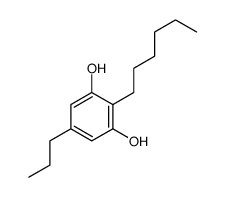 2-hexyl-5-propylbenzene-1,3-diol