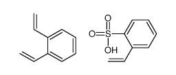 乙烯基苯磺酸与二乙烯基苯的聚合物