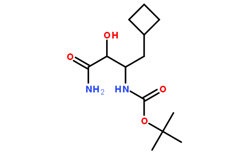 N-[3-Amino-1-(cyclobutylmethyl)-2-hydroxy-3-oxopropyl]-carbamic Acid 1,1-Dimethylethyl Ester