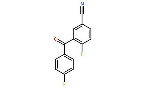 4-氟-3-(4-氟苯甲酰基)苯腈(395100-11-5)
