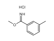 3-methyl-benzimidic acid methyl ester, hydrochloride