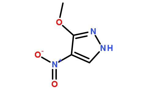 1H-吡唑,3-甲氧基-4-硝基-(9CI)