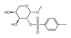 methyl 2-O-p-tolylsulfonyl-β-L-arabinopyranoside
