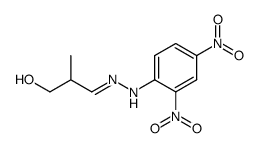 β-hydroxy-isobutyraldehyde-(2,4-dinitro-phenylhydrazone)