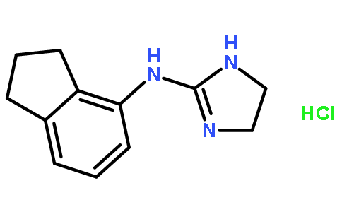 N-(2,3-二氢-1H-茚-4-基)-4,5-二氢-1H-咪唑-2-胺盐酸盐